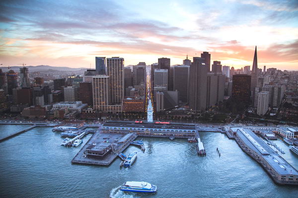 San Francisco Ferry Building View