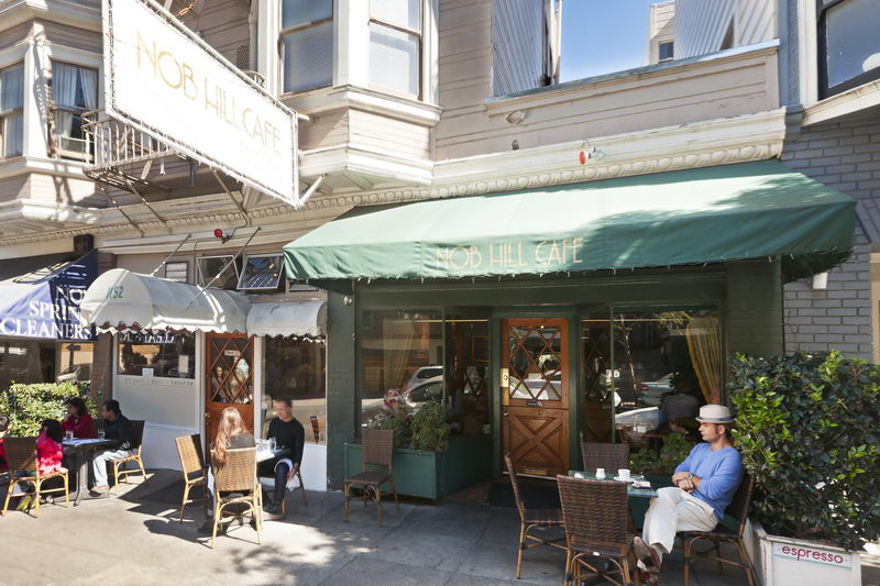 Views of Nob Hill near Nob Hill Cafe
