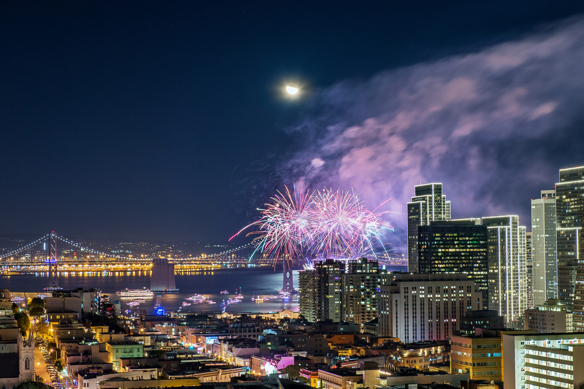 Pier 39 Fireworks