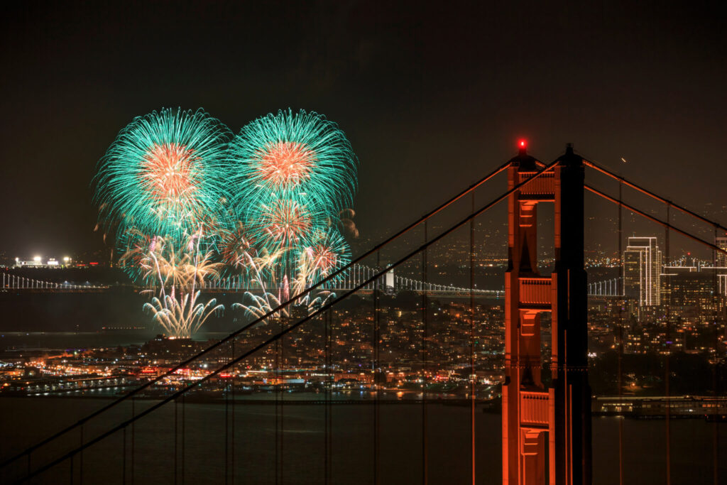 Treasure Island Fireworks