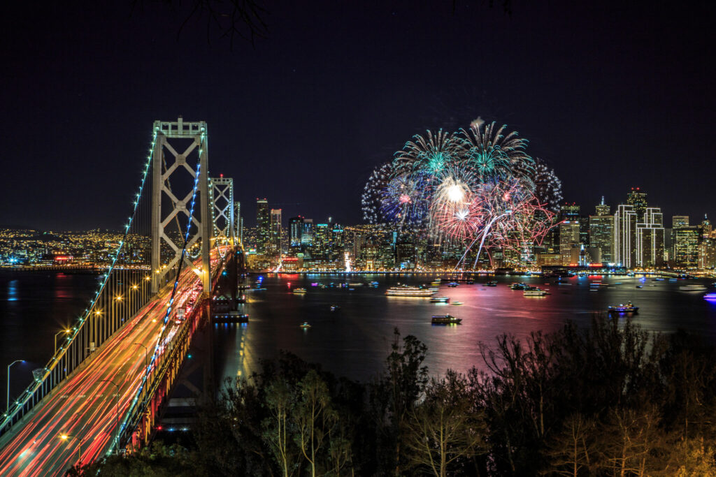 Fireworks Cruises on the Bay